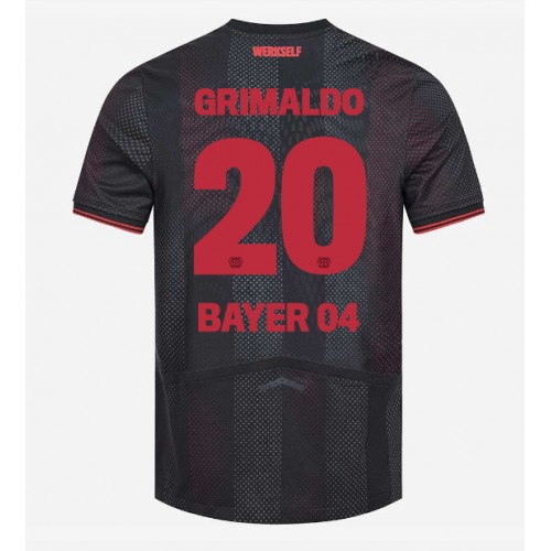 Bayer Leverkusen Alejandro Grimaldo #20 Domaci Dres 2025-26 Kratak Rukav